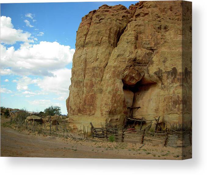 New Mexico Canvas Print featuring the photograph New Mexico by Audrey