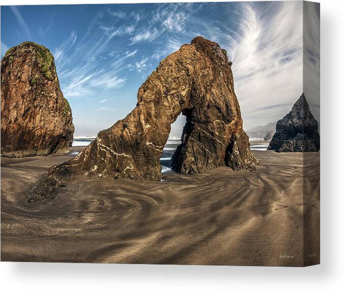 Best Canvas Print featuring the photograph Shaped by Current by Leland D Howard