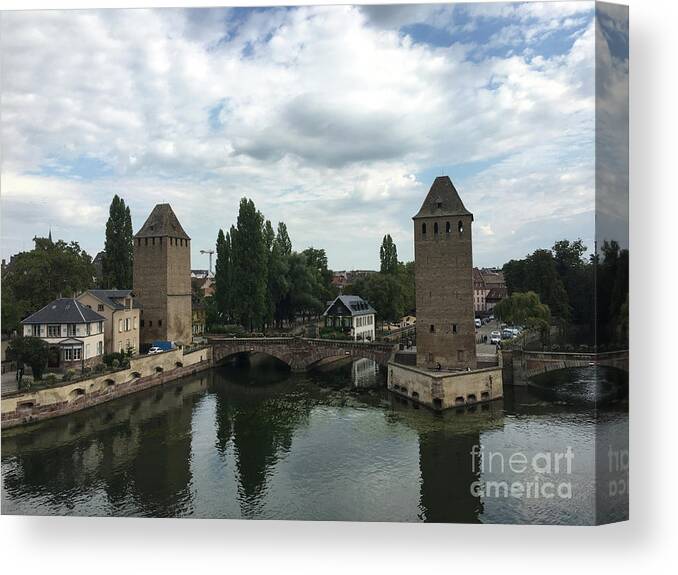 Beautiful Canvas Print featuring the photograph Strasbourg by Aicy Karbstein