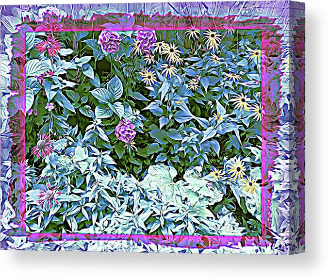 Garden Canvas Print featuring the photograph Summer Garden Wildflower by Aimee L Maher ALM GALLERY