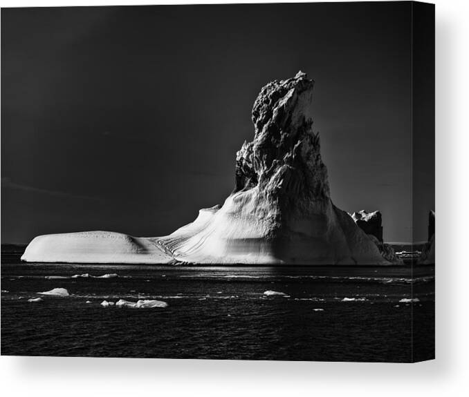 Atmosphere Canvas Print featuring the photograph Whipped Peak by Robert Bolton