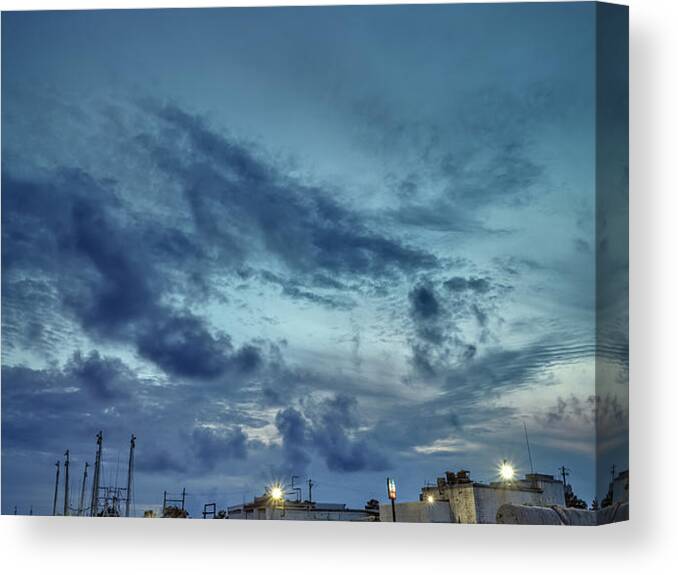 Bayou Canvas Print featuring the photograph Bayou Nights by Brad Boland