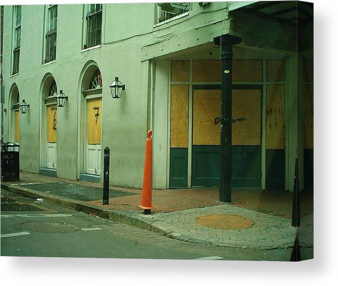 New Orleans Canvas Print featuring the photograph Hurricane Katrina Series - 56 #1 by Christopher Lotito