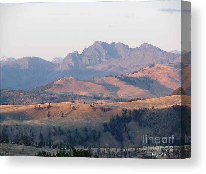 Patzer Canvas Print featuring the photograph Peace and Quiet by Greg Patzer