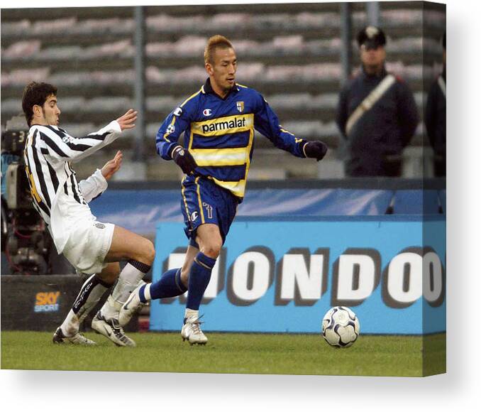 Only Japanese Canvas Print featuring the photograph Juventus v Parma #3 by Getty Images