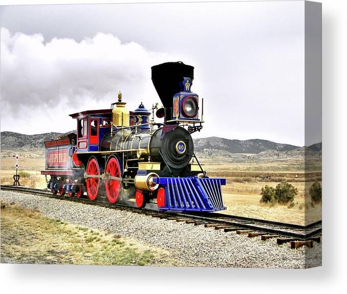 60 Canvas Print featuring the photograph 60 by David Lawson