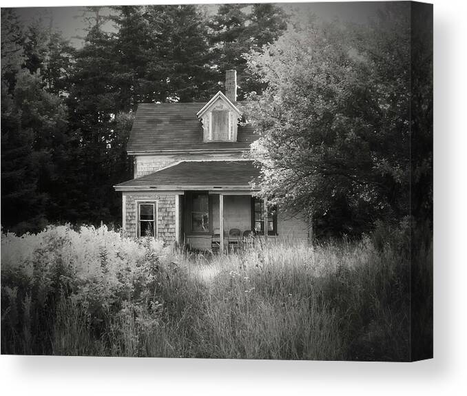 Abandoned Canvas Print featuring the photograph Abandoned by Alan Norsworthy
