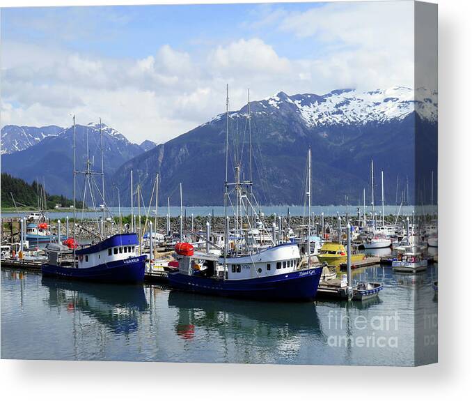 Haines Canvas Print featuring the photograph Alaska by Terri Brewster