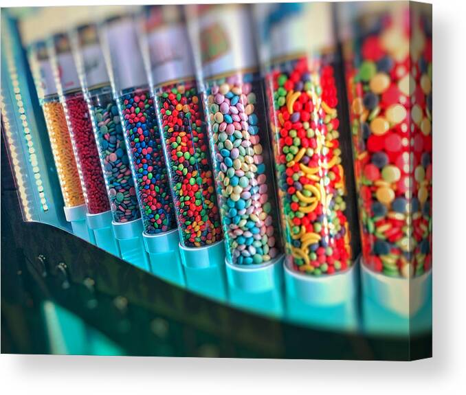 Candy Canvas Print featuring the photograph Candy Candy by David Zumsteg