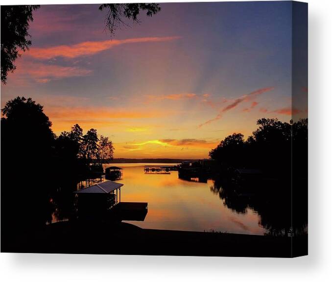 Easter Canvas Print featuring the photograph Easter Son-Rise by Ed Williams