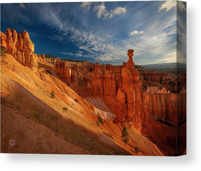 50s Canvas Print featuring the photograph Good Morning Bryce by Edgars Erglis