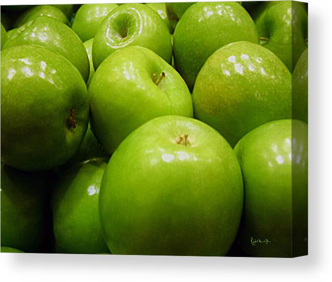 Apples Canvas Print featuring the photograph Granny's Greenies by RC DeWinter