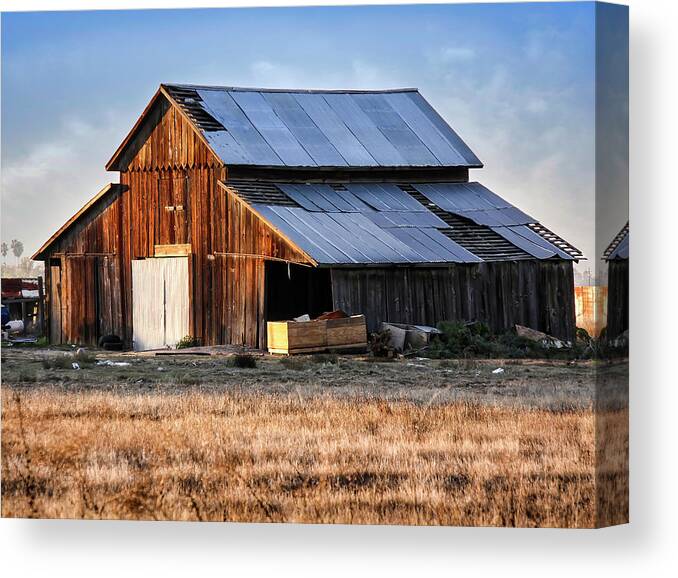 Barn Canvas Print featuring the photograph Hot Tin Roof by Gene Parks