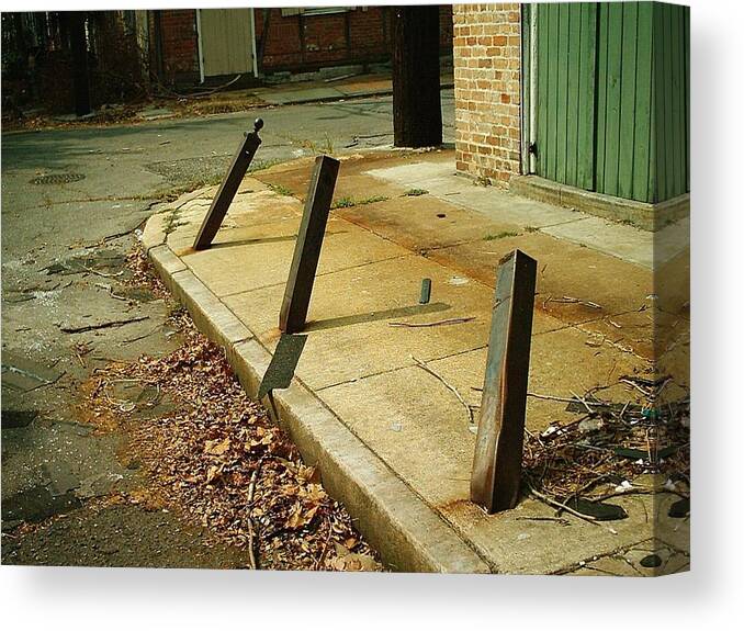 New Orleans Canvas Print featuring the photograph Hurricane Katrina Series - 26 by Christopher Lotito