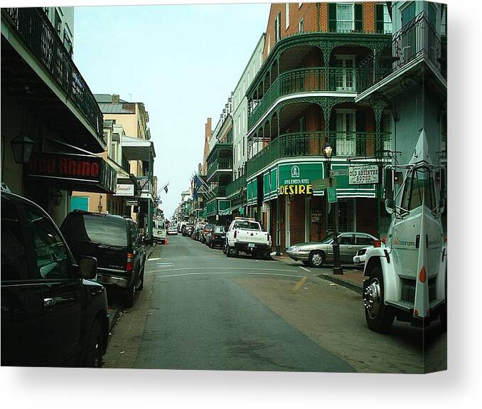 New Orleans Canvas Print featuring the photograph Hurricane Katrina Series - 61 by Christopher Lotito