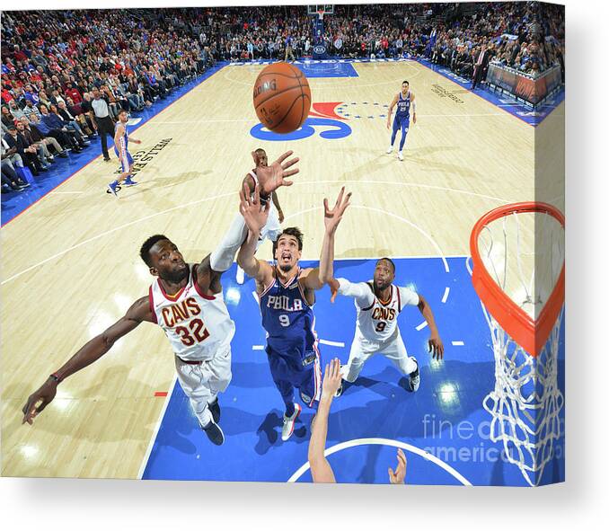 Nba Pro Basketball Canvas Print featuring the photograph Jeff Green by Jesse D. Garrabrant