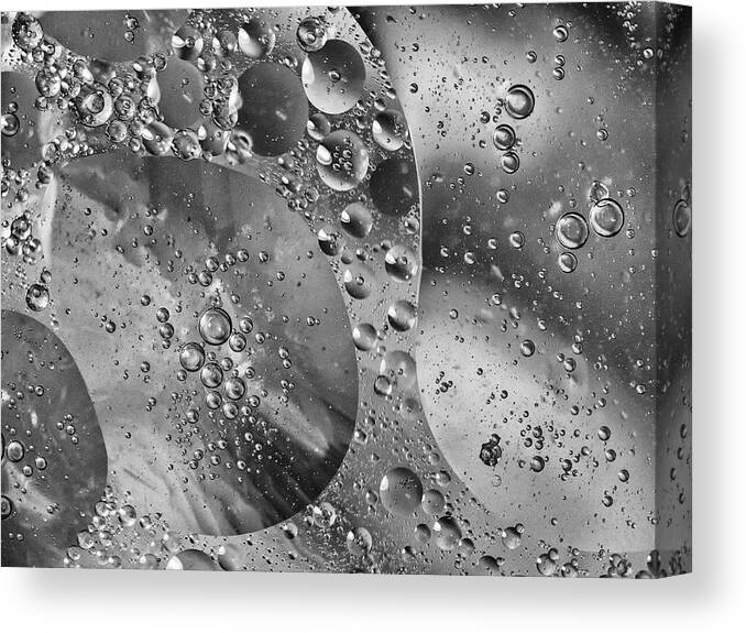 Abstract Canvas Print featuring the photograph Liquid Motion by Charles Floyd