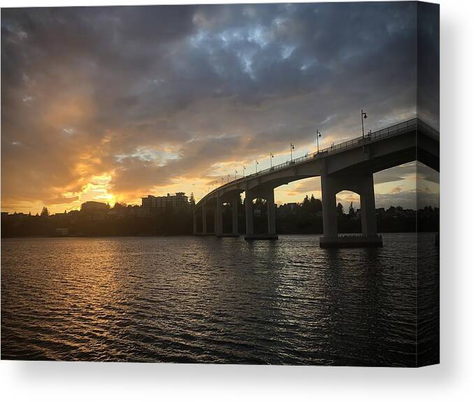 Manette Canvas Print featuring the photograph Manette Crossover by iTCHY