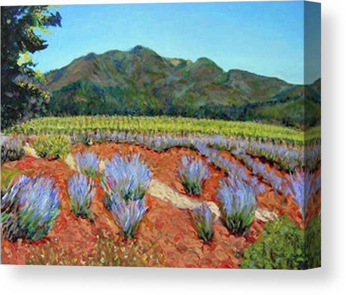 Affair Canvas Print featuring the painting Napa by Nancy Shuler
