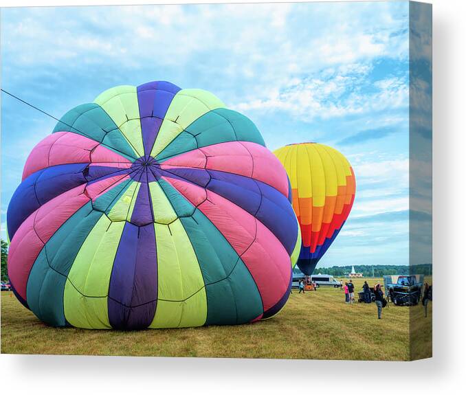 New Jersey Canvas Print featuring the photograph Preparing for Flight by Kristia Adams