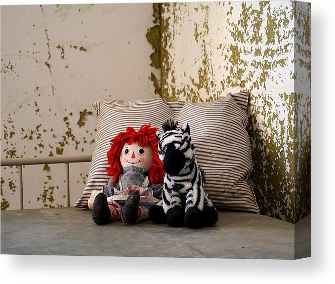 Richard Reeve Canvas Print featuring the photograph Small Comforts by Richard Reeve