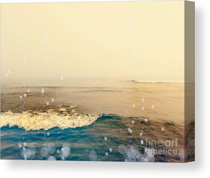 Photograph Canvas Print featuring the digital art Summer Dreams 1 by Alexandra Vusir