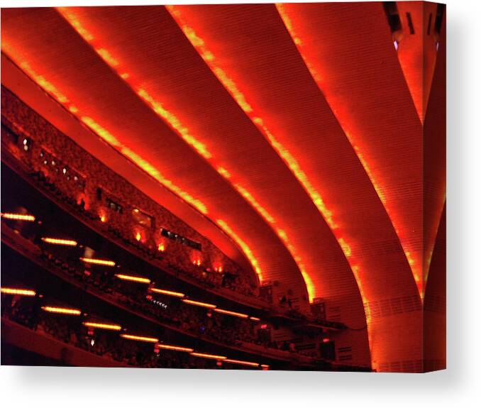Theaters Canvas Print featuring the photograph The Balcony by John Schneider