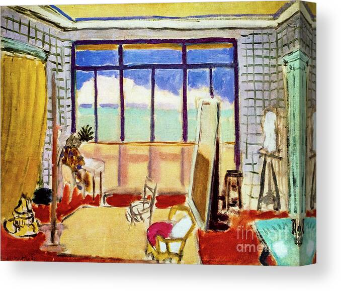 The Studio by Henri Matisse 1929 Canvas Print