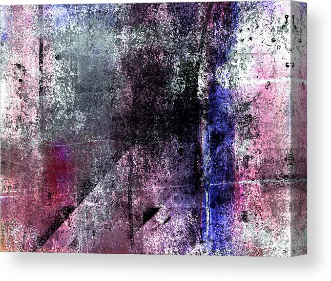 Abstract Canvas Print featuring the digital art Rise by Marina Flournoy