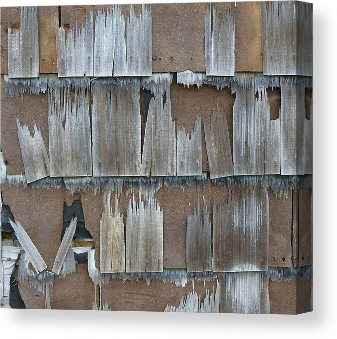 Wood Canvas Print featuring the photograph Barnsiding 3 by Dietrich ralph Katz