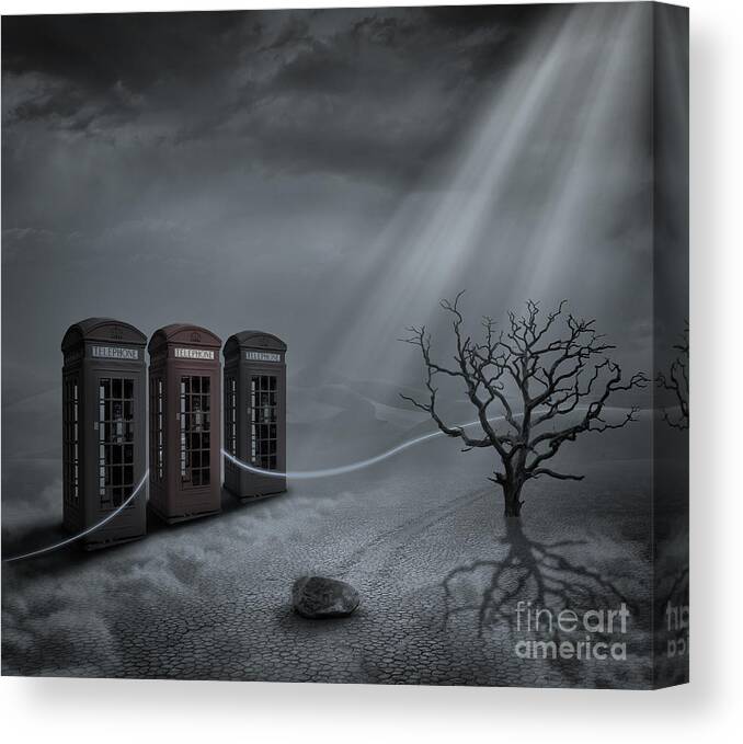 Photo Surrealism Canvas Print featuring the photograph Choices by Keith Kapple