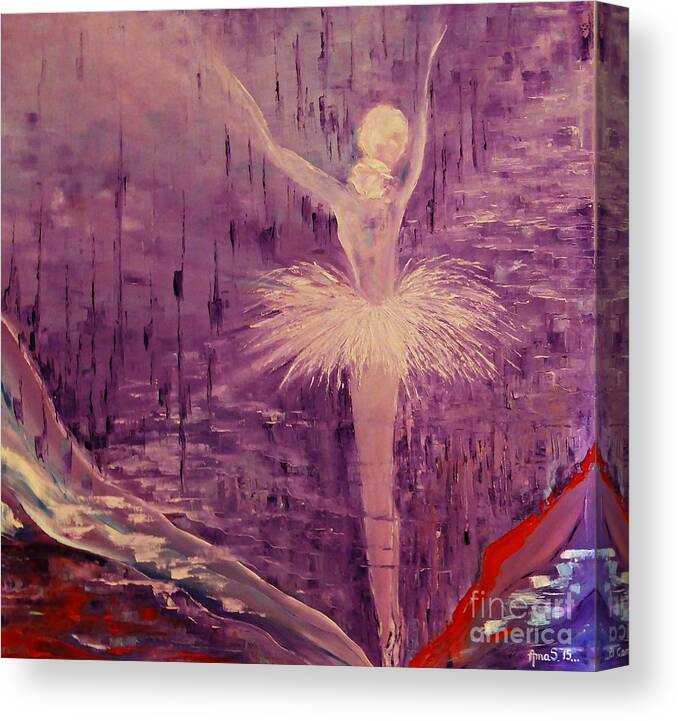 Dream Canvas Print featuring the painting I have a Dream by Amalia Suruceanu