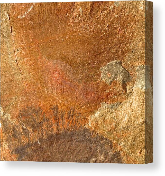 Rock Canvas Print featuring the photograph Rockscape 6 by Linda Bailey