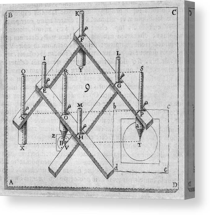 Diagram Of A Pantograph Photograph by Middle Temple Library - Pixels