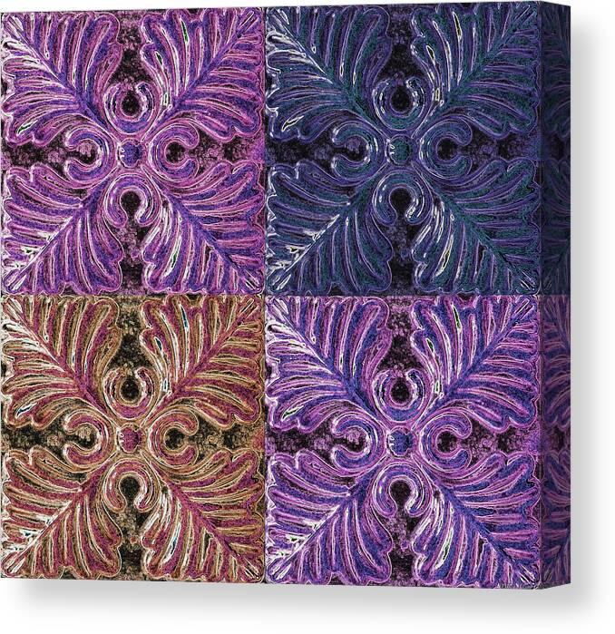 Wall Art Canvas Print featuring the photograph Four times Four III by Debbie Portwood
