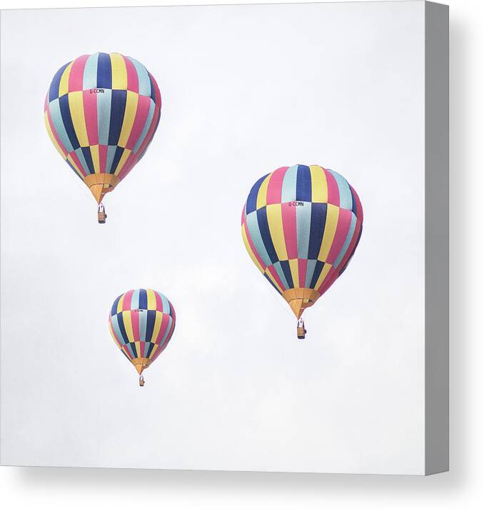 Balloon Canvas Print featuring the photograph Ballooning by Martin Newman