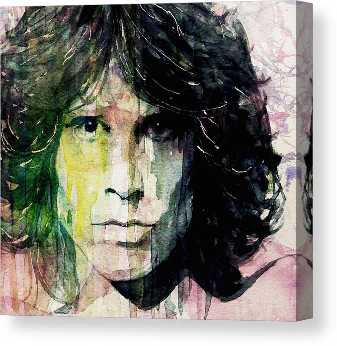 Rock And Roll Canvas Print featuring the painting True To His Self by Paul Lovering