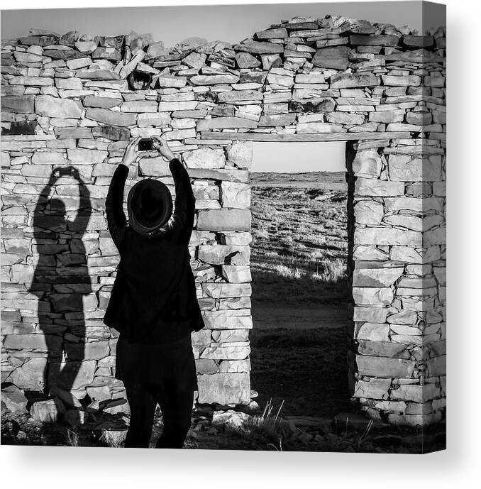 New Mexico Canvas Print featuring the photograph Dance of the Photographer by Candy Brenton