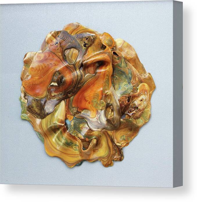 3d Canvas Print featuring the painting Fusion 3 by Madeleine Arnett