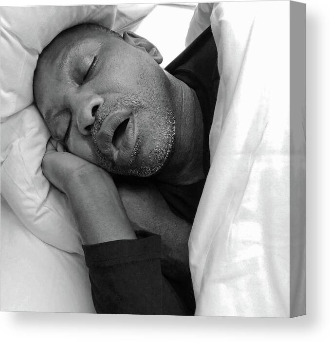 Sleep Canvas Print featuring the photograph Mr. Sleeping Beauty2 by Emmy Marie Vickers