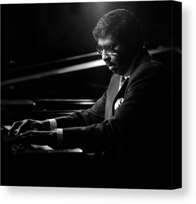 Music Canvas Print featuring the photograph Photo Of Jimmy Mcgriff by David Redfern