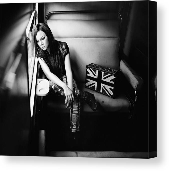 Uk Canvas Print featuring the photograph Runaway by Abr Abe