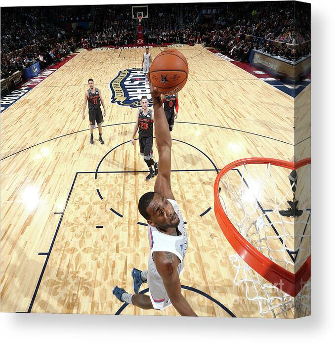 Event Canvas Print featuring the photograph John Wall by Nathaniel S. Butler