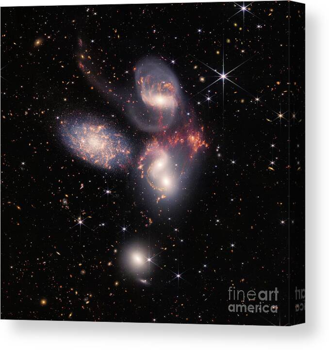 Astronomical Canvas Print featuring the photograph C056/2350 by Science Photo Library