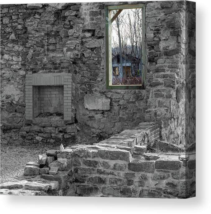 Antique Canvas Print featuring the photograph Reminisce by Brian Shoemaker