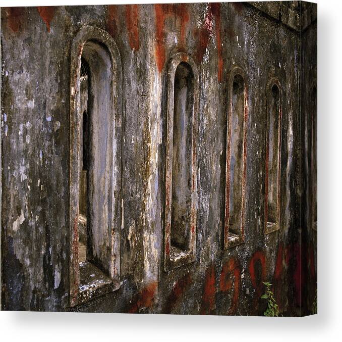 Time Canvas Print featuring the photograph Time and Decay by Shaun Higson