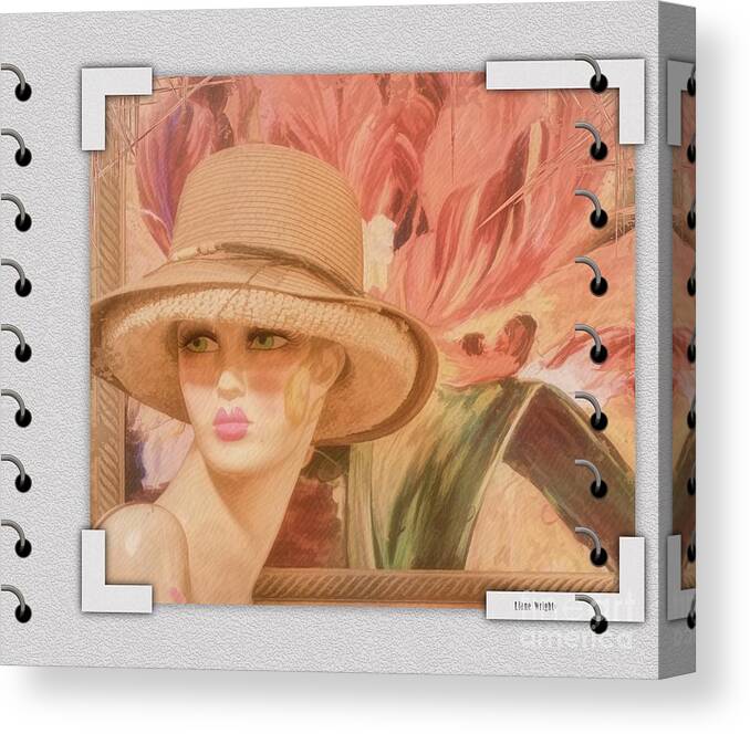 Fun And Flirty Canvas Print featuring the photograph Fun and Flirty by Liane Wright