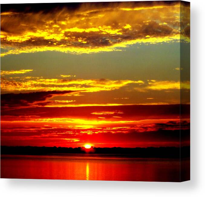 Islands Canvas Print featuring the photograph Topsail Island by Karen Wiles