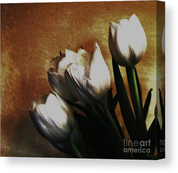 Photo Canvas Print featuring the photograph Vintage Bouquet #1 by Marsha Heiken