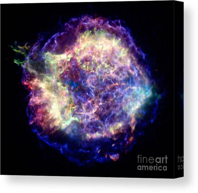 Supernova Remnant Cassiopeia Fine Art Print